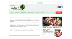 Desktop Screenshot of baytree-gardencentre.com